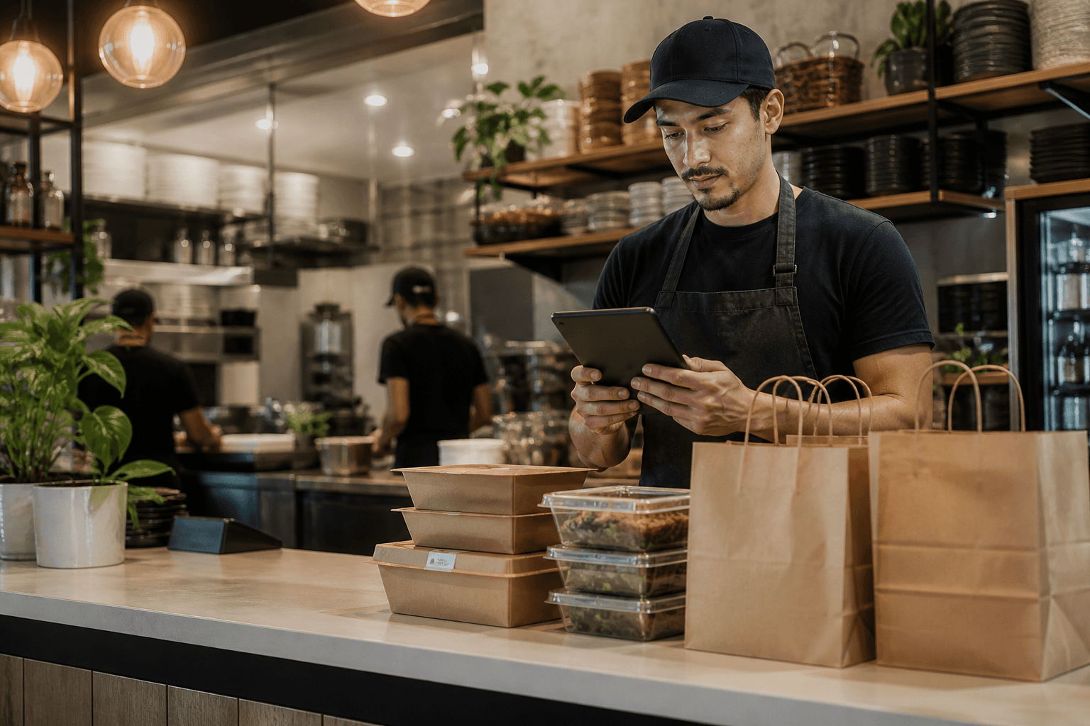Negocio potenciando sus entregas con Hi! Delivery